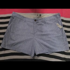 Women's Printed Twill Shorts